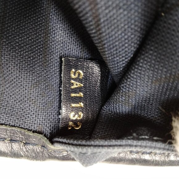 (S6) Louis Vuitton Shoulder Bag Neverfull MM Navy Blue PVC - Picture 8 of 9